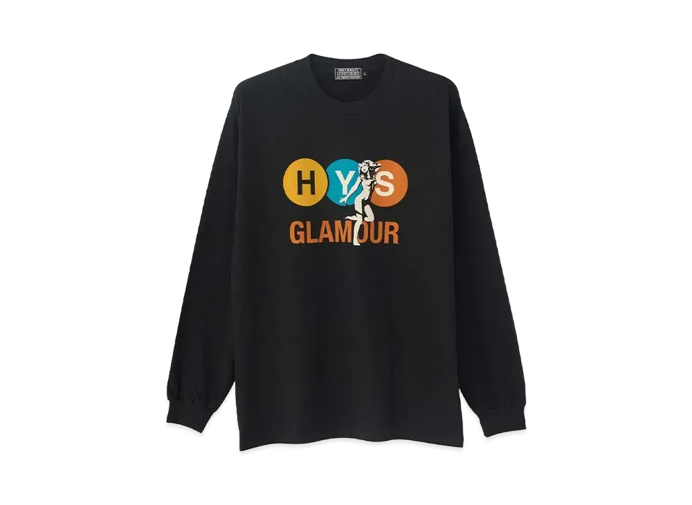 HYSTERIC GLAMOUR Subway Tee "Black"