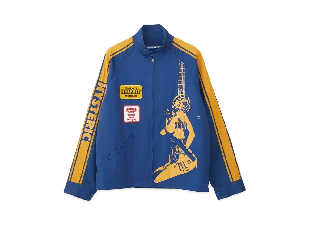HYSTERIC GLAMOUR Detroit Rock Racing Jacket 