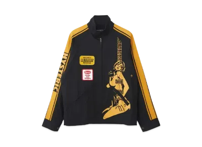 HYSTERIC GLAMOUR Detroit Rock Racing Jacket "Black"