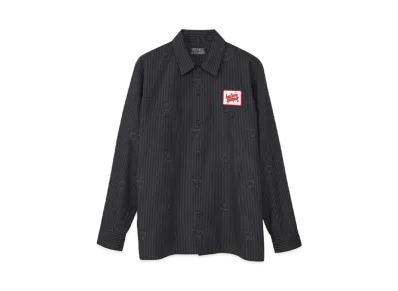 HYSTERIC GLAMOUR Sound Vibration Engineer Shirt "Charcoal Gray"