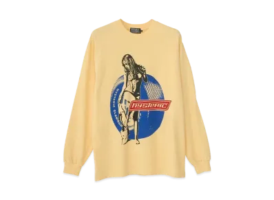 HYSTERIC GLAMOUR Hysteric Motor Girl T-Shirt "Yellow"