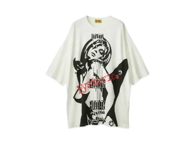 HYSTERIC GLAMOUR Guitar Girl One Piece "White"
