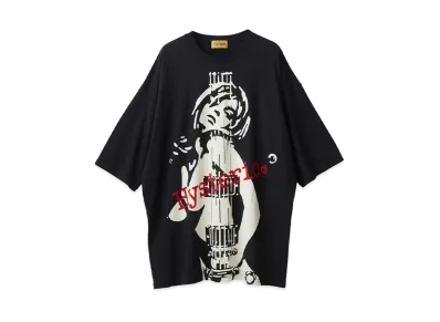 HYSTERIC GLAMOUR Guitar Girl One Piece "Black"