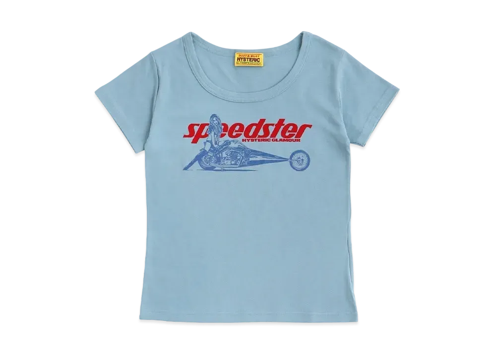 HYSTERIC GLAMOUR Speedster Chibi T-Shirt "Blue"
