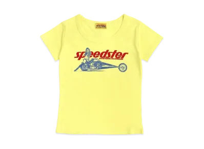 HYSTERIC GLAMOUR Speedster Chibi T-Shirt "Yellow"