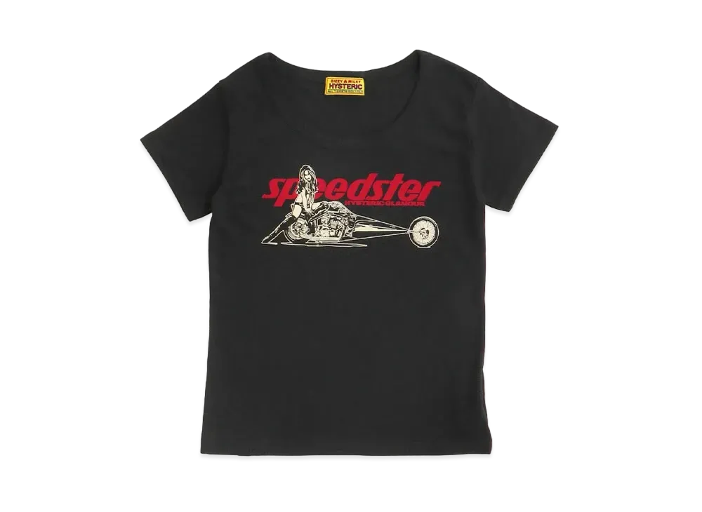 HYSTERIC GLAMOUR Speedster Chibi T-Shirt "Black"