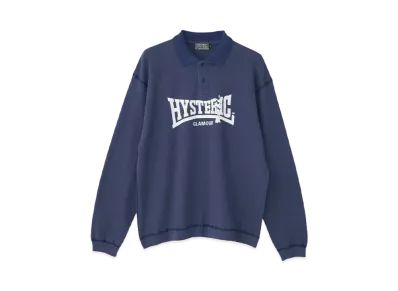 HYSTERIC GLAMOUR Compression Logo Shirt "Navy"