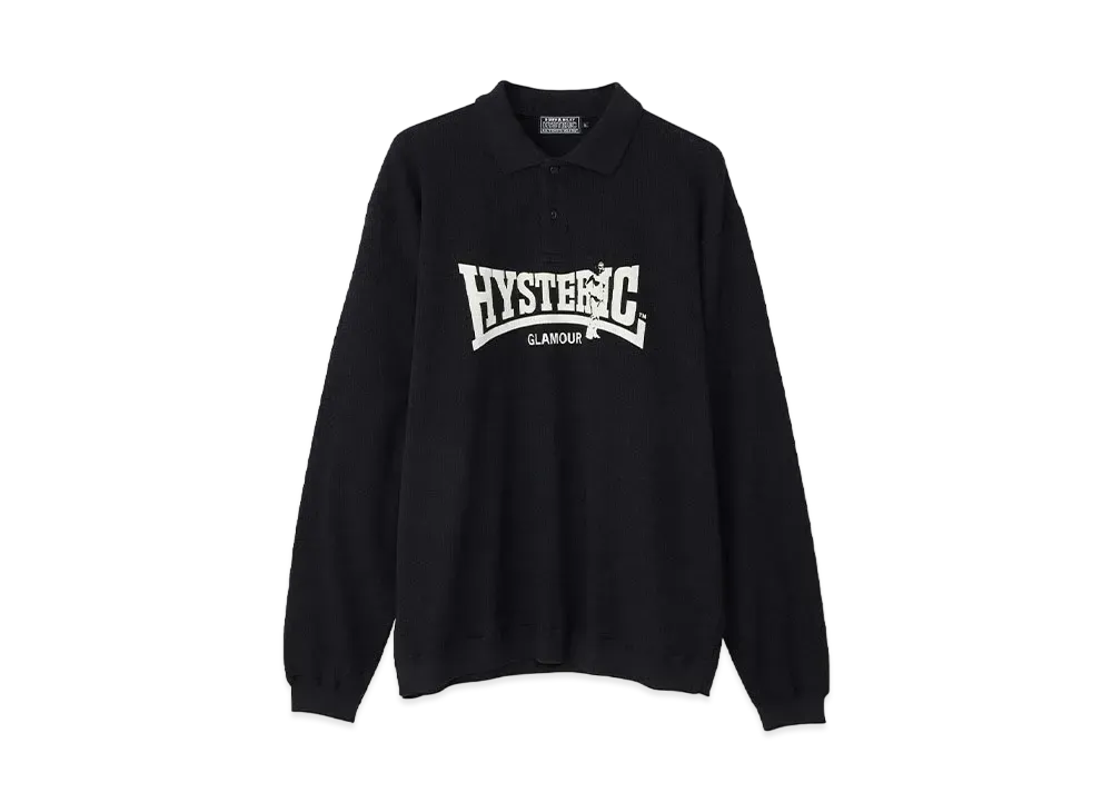 HYSTERIC GLAMOUR Compression Logo Shirt "Black"