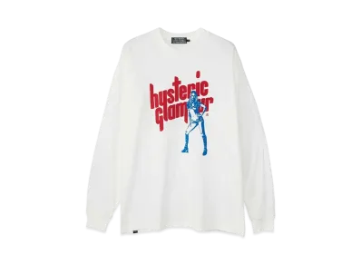 HYSTERIC GLAMOUR Sound Vibration T-Shirt "White"
