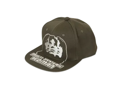 HYSTERIC GLAMOUR Multi Hysteric Woman Embroidery Cap "Khaki"