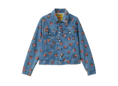 HYSTERIC GLAMOUR Skull Berry Compact Jacket "Blue"