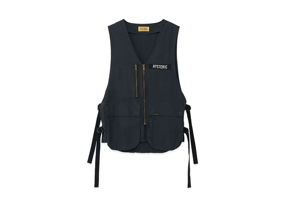 HYSTERIC GLAMOUR Technical Vest "Black"