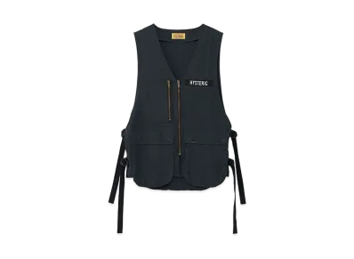 HYSTERIC GLAMOUR Technical Vest "Black"