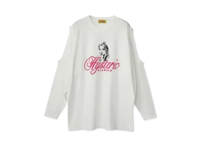 HYSTERIC GLAMOUR Naughty Girl Oversized T-Shirt "White"