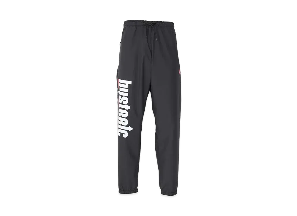 HYSTERIC GLAMOUR Up Down Logo Wide Track Pants "Black"