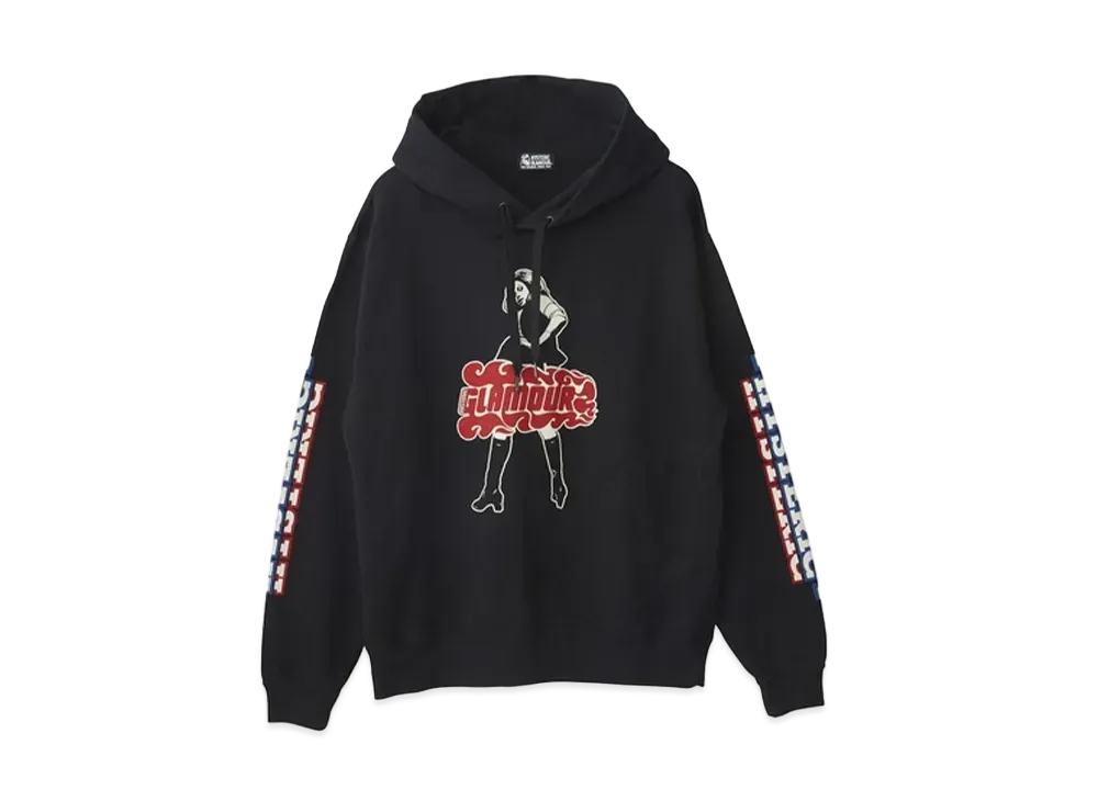 HYSTERIC GLAMOUR Vixen Girl Hoodie "Black"