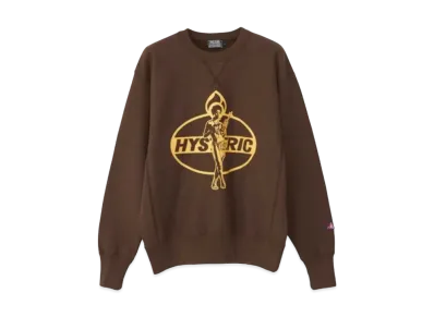 HYSTERIC GLAMOUR Dynamite Angel Sweat "Brown"