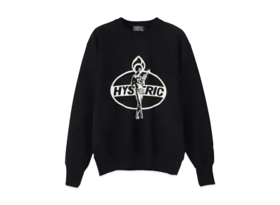 HYSTERIC GLAMOUR Dynamite Angel Sweat "Black"