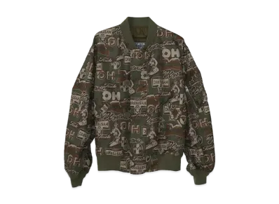 HYSTERIC GLAMOUR Flight Jacket "Khaki System"