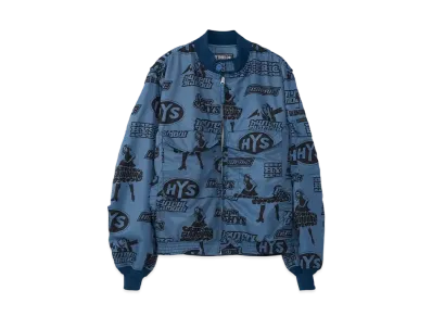 HYSTERIC GLAMOUR The Hysteric Woman G-8 Wep Jacket "Blue"