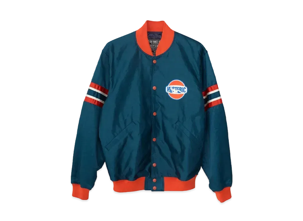 HYSTERIC GLAMOUR Hysteric Dust Stadium Jacket "Navy"