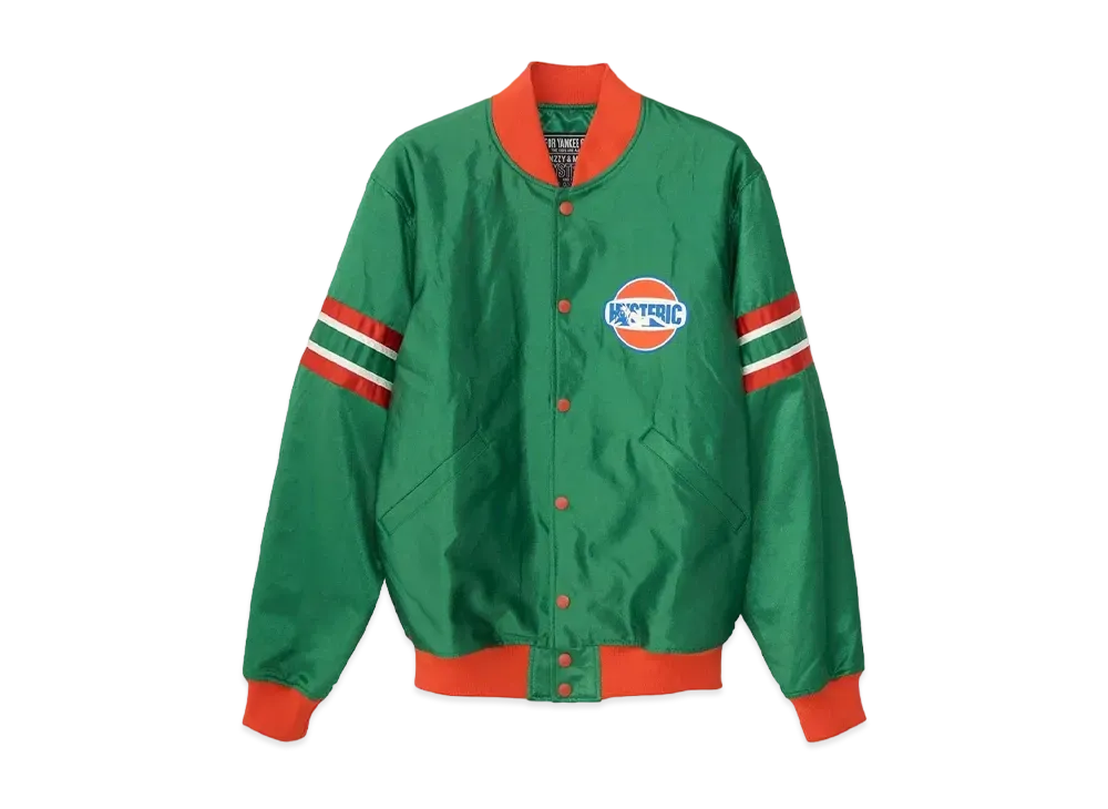 HYSTERIC GLAMOUR Hysteric Dust Stadium Jacket "Green"