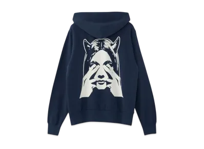 HYSTERIC GLAMOUR See No Evil Hoodie "Blue"