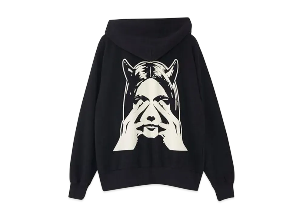 HYSTERIC GLAMOUR See No Evil Hoodie "Black"