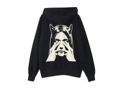 HYSTERIC GLAMOUR See No Evil Hoodie "Black"
