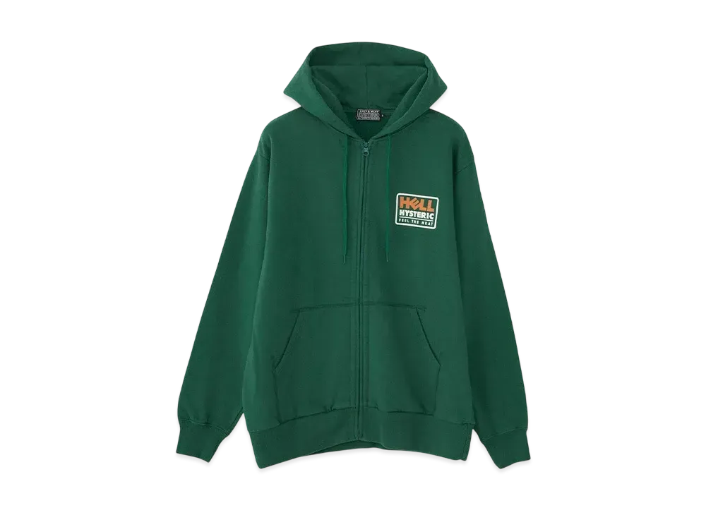 HYSTERIC GLAMOUR Hell Girl Hoodie "Green"