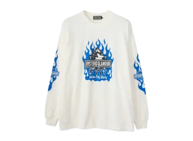 HYSTERIC GLAMOUR Motor City Baby T-Shirt "White"