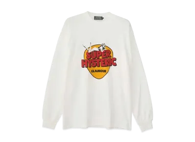 HYSTERIC GLAMOUR Super Hysteric T-Shirt "White"