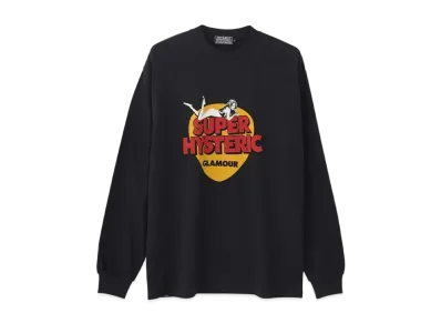 HYSTERIC GLAMOUR Super Hysteric T-Shirt "Black"