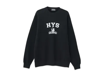 HYSTERIC GLAMOUR The Hys League Sweatshirt "Black"