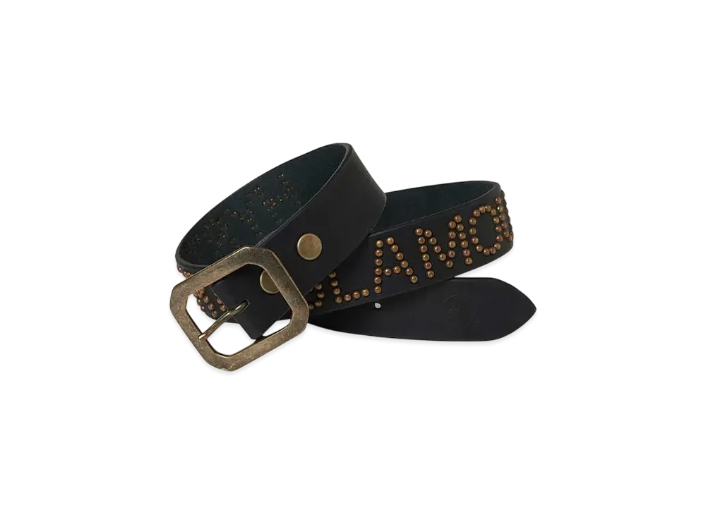 HYSTERIC GLAMOUR Galcia/Hysteric Logo Studded Belt "Black"