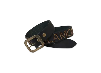 HYSTERIC GLAMOUR Galcia/Hysteric Logo Studded Belt "Black"