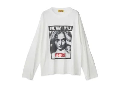 HYSTERIC GLAMOUR The Way T-Shirt "White"