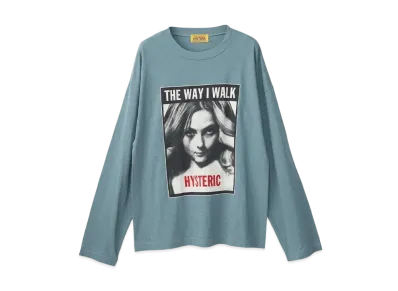 HYSTERIC GLAMOUR The Way T-Shirt "Blue"