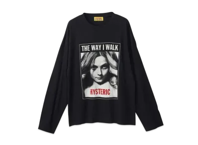HYSTERIC GLAMOUR The Way T-Shirt "Black"