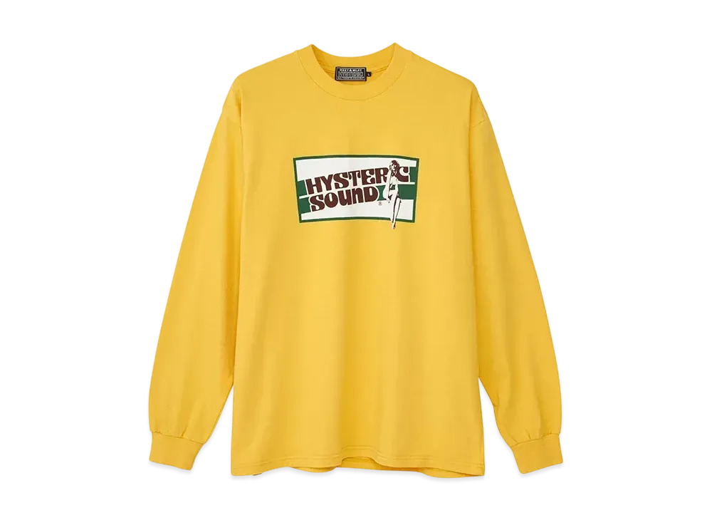 HYSTERIC GLAMOUR Hysteric Sound T-Shirt "Yellow"