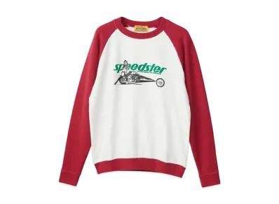 HYSTERIC GLAMOUR Speedster Sweatshirt "Red"