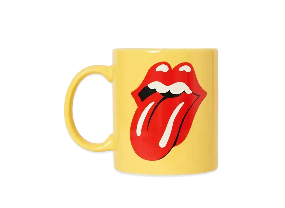 HYSTERIC GLAMOUR x THE ROLLING STONES 1983 Mug "Yellow"
