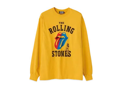 HYSTERIC GLAMOUR x THE ROLLING STONES Steel Wheels T-Shirt "Yellow"
