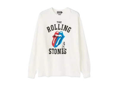 HYSTERIC GLAMOUR x THE ROLLING STONES Steel Wheels T-Shirt "White"