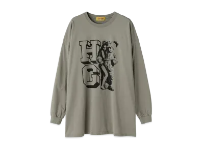 HYSTERIC GLAMOUR HG Woman Bear Oversized T-Shirt "Khaki"