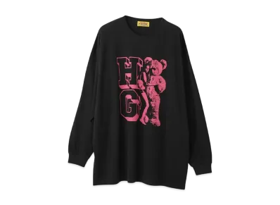 HYSTERIC GLAMOUR HG Woman Bear Oversized T-Shirt "Black"