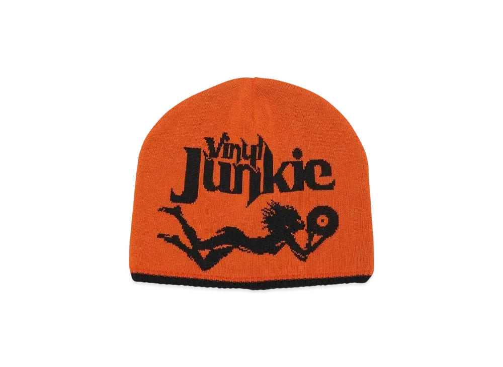 HYSTERIC GLAMOUR Vinyl Junkie Knit Cap "Orange"