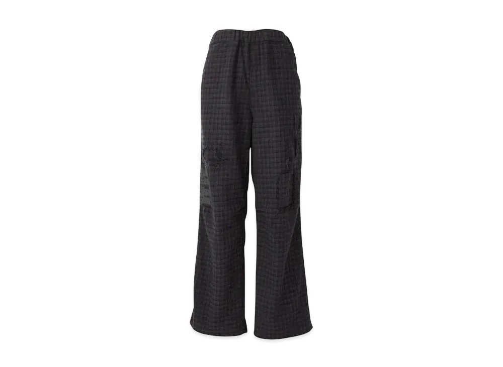 HYSTERIC GLAMOUR Type Logo Remake Check Pants "Black"