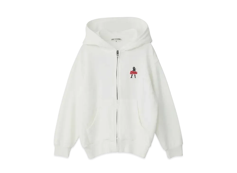 HYSTERIC GLAMOUR Untamed Girl Hoodie "White"