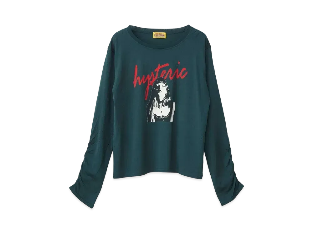 HYSTERIC GLAMOUR Unlimited Girl T-Shirt "Green"
